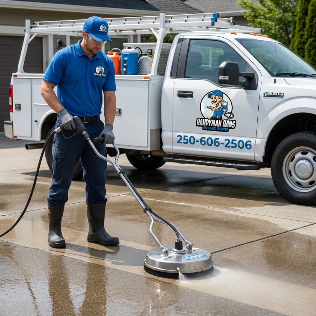 How to Pressure Wash a Driveway in the Tri-Cities: What Homeowners Need to Know