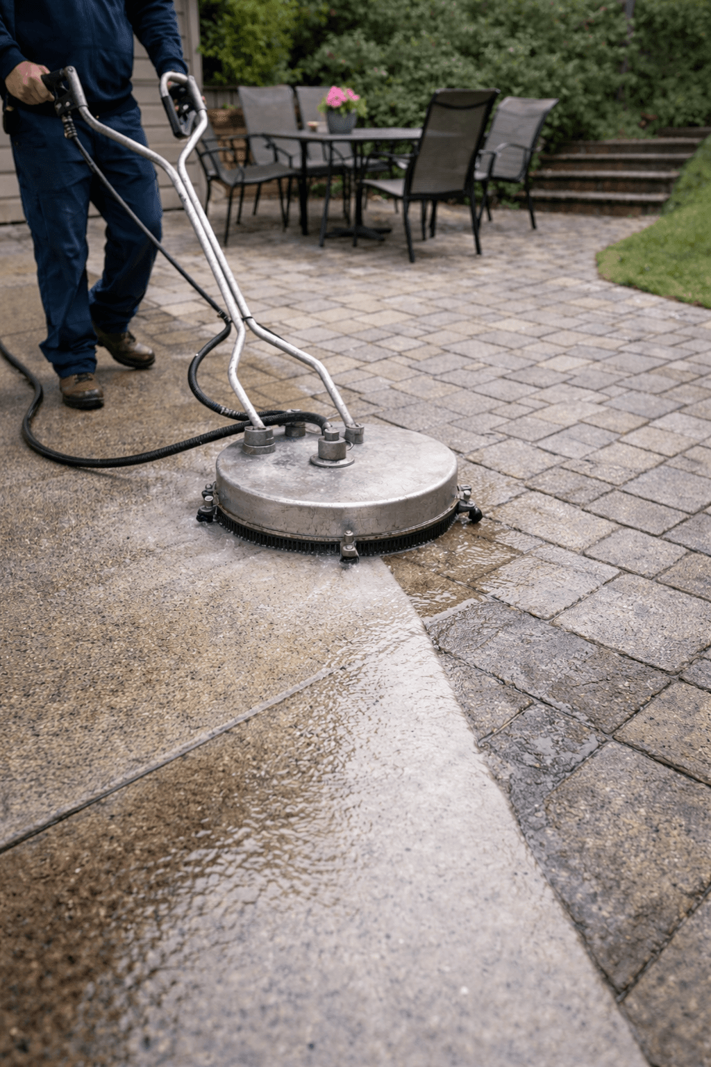 Professional Patio Pressure Washing Service