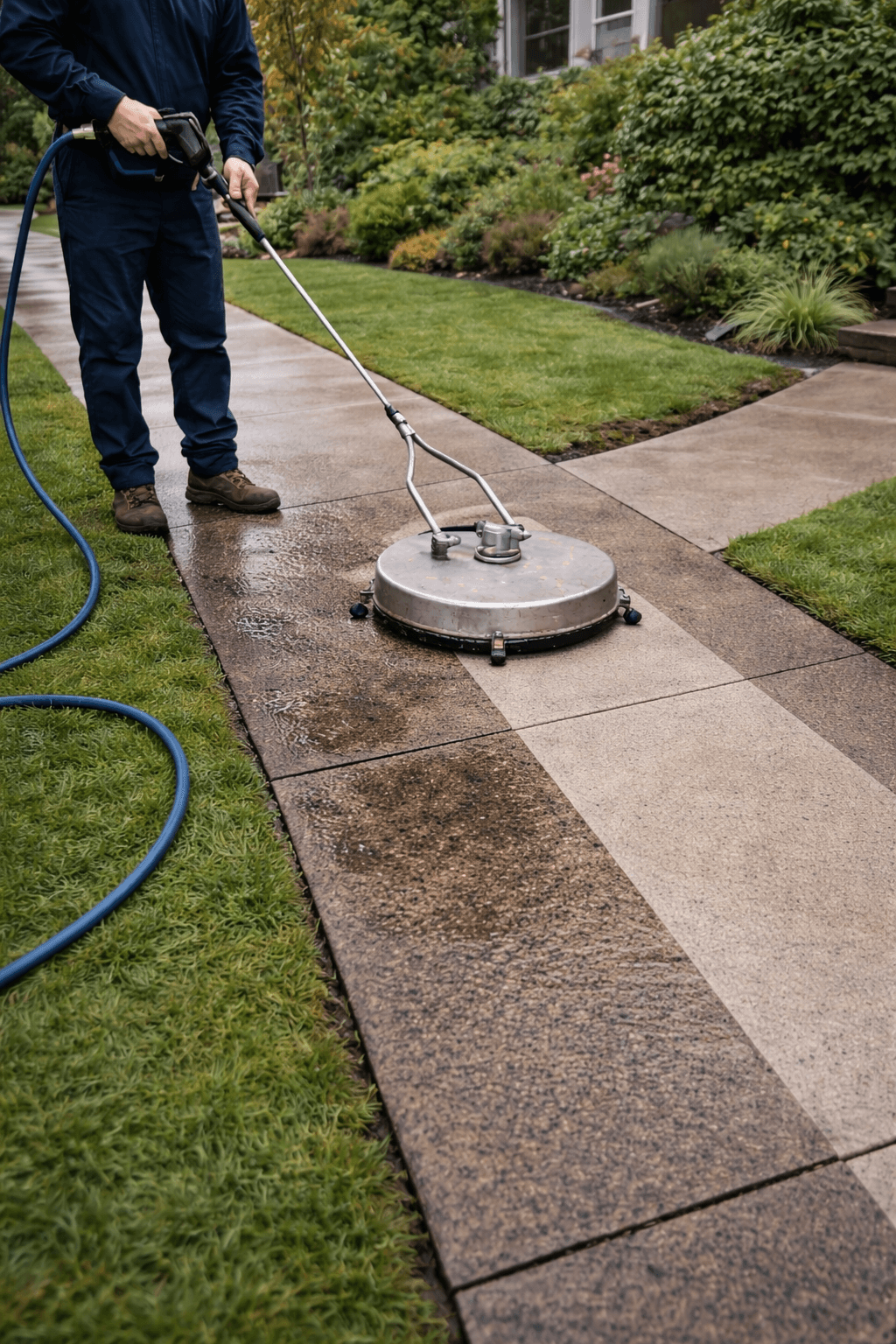 Professional Sidewalk & Walkway Cleaning