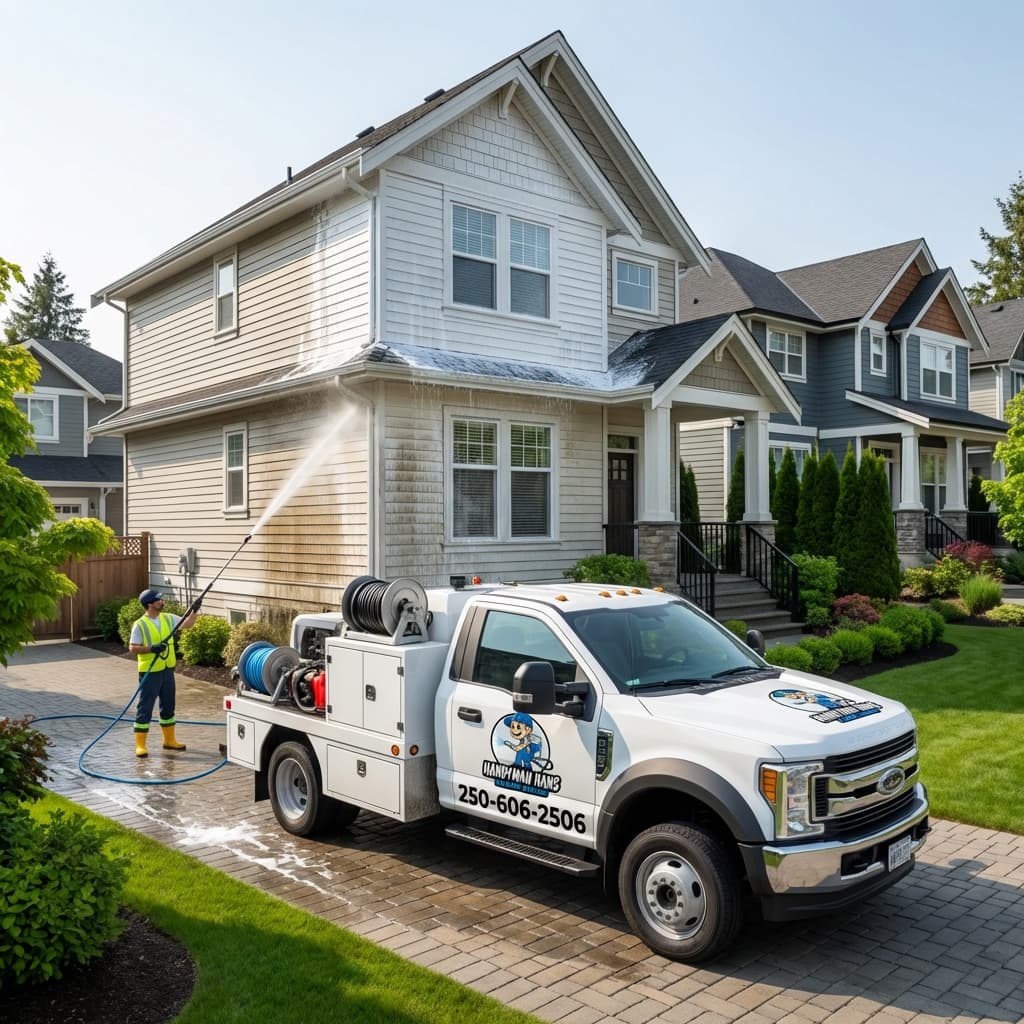 House Washing in Port Moody: Soft Wash vs Pressure Wash