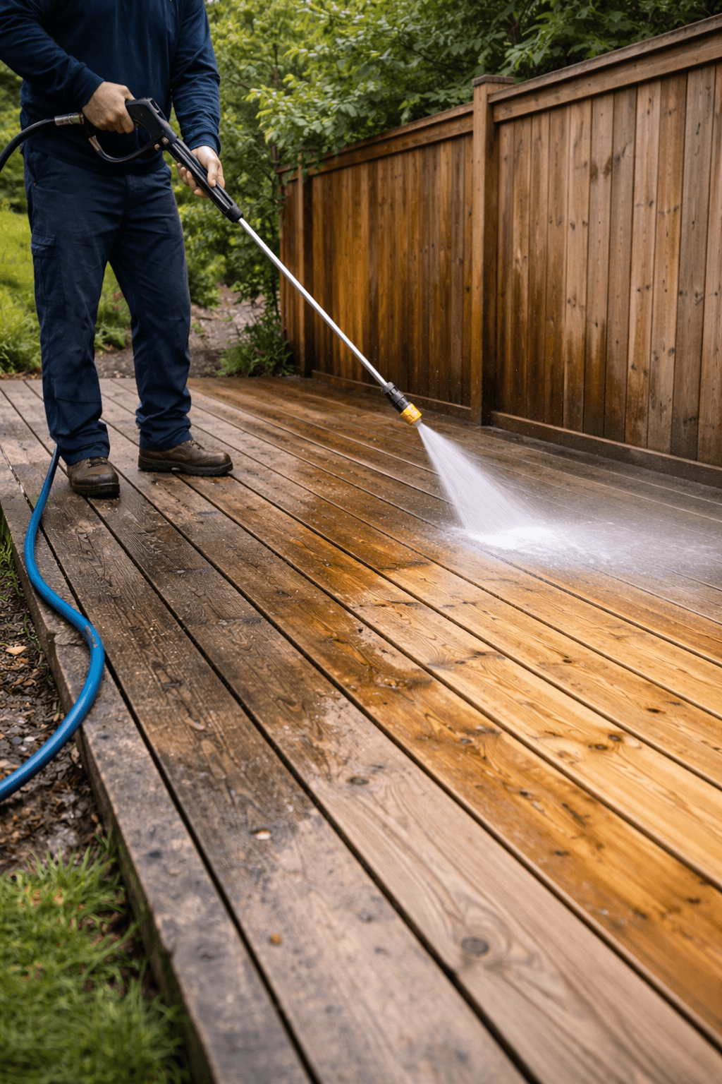 Professional Deck and Fence Cleaning Service
