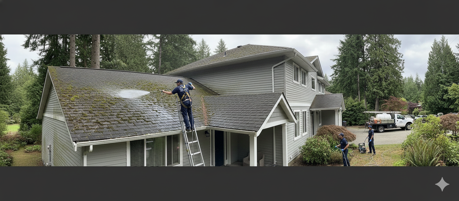 Professional Roof Moss Removal Service